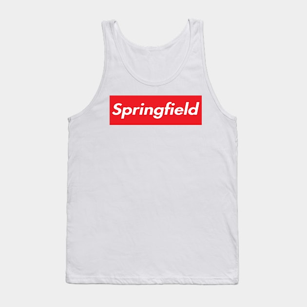 SPRINGFIELD SUPER USA LOGO Tank Top by elsa-HD